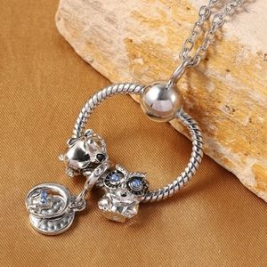 NWT Crystal Charm Pendant Necklace